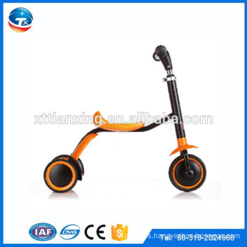 2015 China que vende el mejor precio barato de la alta calidad de CCC tres rueda scooter para los cabritos